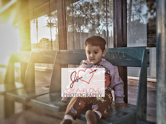 Josiah getting some rest after a nice evening walk.