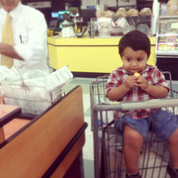 Shopping cart baby